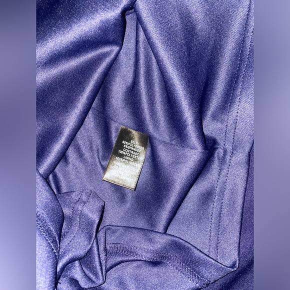 Lulu's Special Guest Navy Blue Surplice Midi Dress size XL - Picture 6 of 9